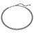 Luxusný náhrdelník s čiernymi krištáľmi Imber Tennis 5682593