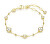 Bracciale fashion placcato in oro con cristalli Imber 5680094