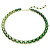 Jellegzetes nyaklánc zöld kristályokkal Millenia 5671257