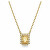 Collana incantevole placcata in oro con cristalli Millenia 5598421