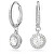 Orecchini pendenti in argento con cristalli Constella 5636270
