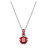 Slušivý náhrdelník pre ženy narodené v júli Birthstone 5652043