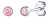 Cercei sferici din argint cu opal sintetic roz LPS0933P