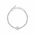 Bracciale placcato in oro con cristallo T-Logo TJAXC116