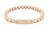 Bracciale con perline in bronzo da donna Metal Beads 2780936