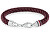 Elegantes Herrenarmband aus rotem Leder 2790547