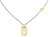 Fashion bicolor náhrdelník Layered 2780541