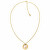 Luxusní pozlacený náhrdelník s bicolor přívěskem 2780537
