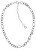Massive Halskette aus Stahl Contrast Link Chain 2780785