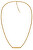 Minimalistische vergoldete Halskette Layered 2780848
