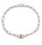 Módny oceľový náhrdelník Monogram 2780726