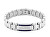 Zeitloses Herrenarmband aus Stahl Parker 2790600