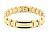 Intramontabile bracciale da uomo placcato in oro Parker 2790601