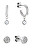 Originální set luxusních náušnic 2780975