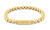 Bracciale con perline placcate oro da donna Metal Beads 2780935