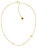 Elegante collana placcata in oro da donna Metallic Orb 2780817