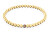 Elegante bracciale con perline da donna Metal Beads 2780938