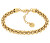 Unverwechselbares vergoldetes Armband Intertwined Circles 2780842