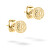 Cercei la modă placați cu aur Coins TJ-0445-E-08