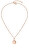 Collana placcata in oro rosa TJ-0048-N-45 (catena, pendenti)