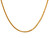 Elegantelegante Halskette aus vergoldetem Stahl