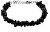 Moderný korálikový náramok s ónyxmi VSB0107S-HMN
