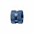 Perlina in acciaio blu BAS1002_3