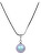 Pôvabný náhrdelník s perličkou Pearl Iridescent Light Blue