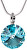 Elegantní náhrdelník Rivoli Light Turquoise