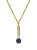 Elegante collana placcata oro con cristalli Shine A4668-08DG