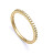 Elegante anello placcato oro con zirconi Clasica 9118A012
