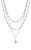 Einzigartige Halskette aus Stahl Kiss 15132C01000