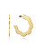 Intramontabili orecchini a cerchio in acciaio Kiss 15112E01012