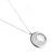 Collana in acciaio Silver moon