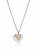 Romantický bicolor náhrdelník s krystaly VN1093SR