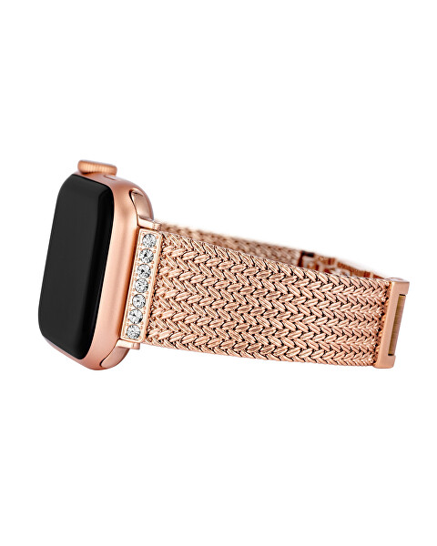 Milánský tah pro Apple Watch 38/40/41 mm - Rosegold WK/1014RGRG