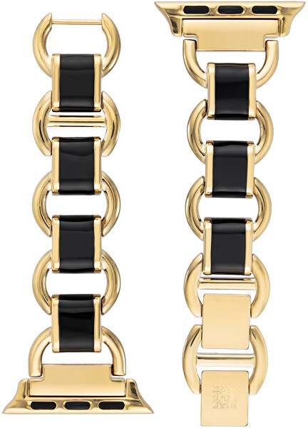 Ocelový tah pro Apple Watch 42/44/45/49 mm - Gold WK/1021BKGP