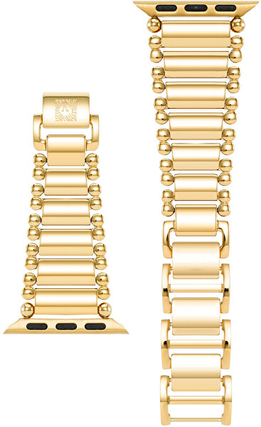Ocelový tah pro Apple Watch 38/40/41 mm - Gold WK/1068GPGP38