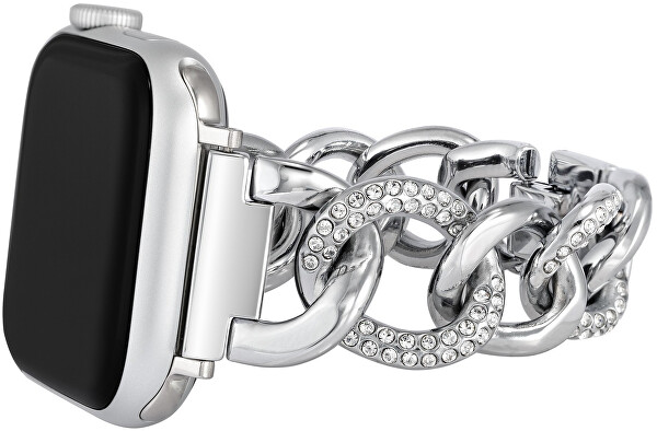 Ocelový tah pro Apple Watch 38/40/41 mm - Silver WK/1018SVSV