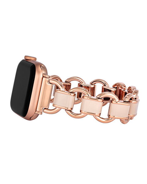Ocelový tah pro Apple Watch 42/44/45/49 mm - Gold WK/1021RGBH