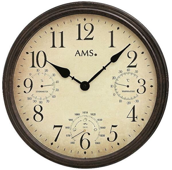 L’orologio da parete con termometro, barometro ed igrometro 9463