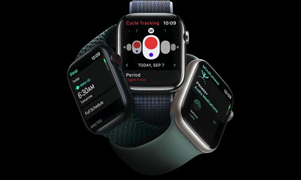 Apple Watch Series 8 GPS + Cellular 45mm Graphite Steel, Midnight Sport