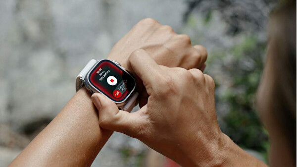 Apple Watch Ultra Cellular 49mm Titan, Green Alpine, S