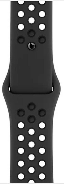 Watch Series Nike SE 44mm vesmírně šedý hliník s antracitovým / černým sportovním řemínkem