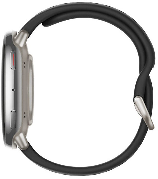 Active 2 (Round) Black Sport Silicone