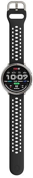 Active 2 (Round) Black Sport Silicone