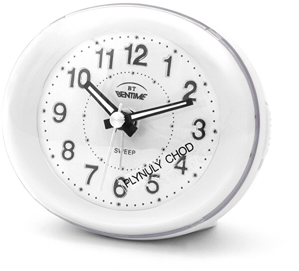 Ceas cu alarmă cu funcționare lină NB47-BB09101WE-N