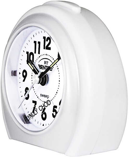 Ceas cu alarmă cu funcționare lină NB49-BB08504WS-O