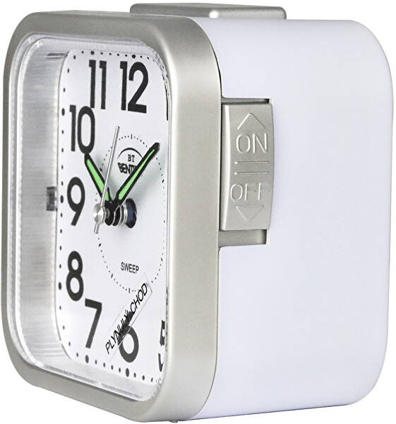 Ceas cu alarmă cu funcționare lină NB51-BM09802WE-O