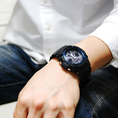 The G/G-SHOCK Solar AWG-M100A-1A